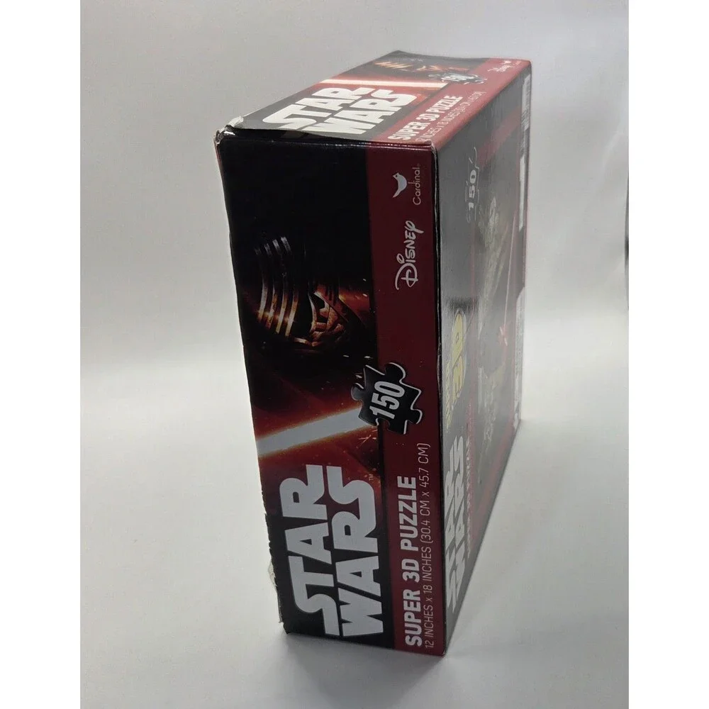 Star Wars The Force Awakens Super 3D Jigsaw Puzzle 150 Pc Kylo Ren Open Box
